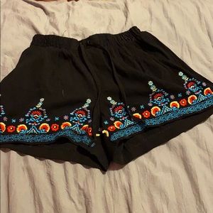 Black shorts